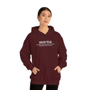 HUS*TLE HOODIE (WHITE)