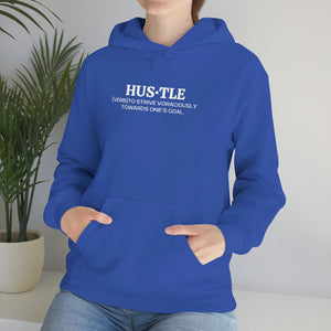 HUS*TLE HOODIE (WHITE)