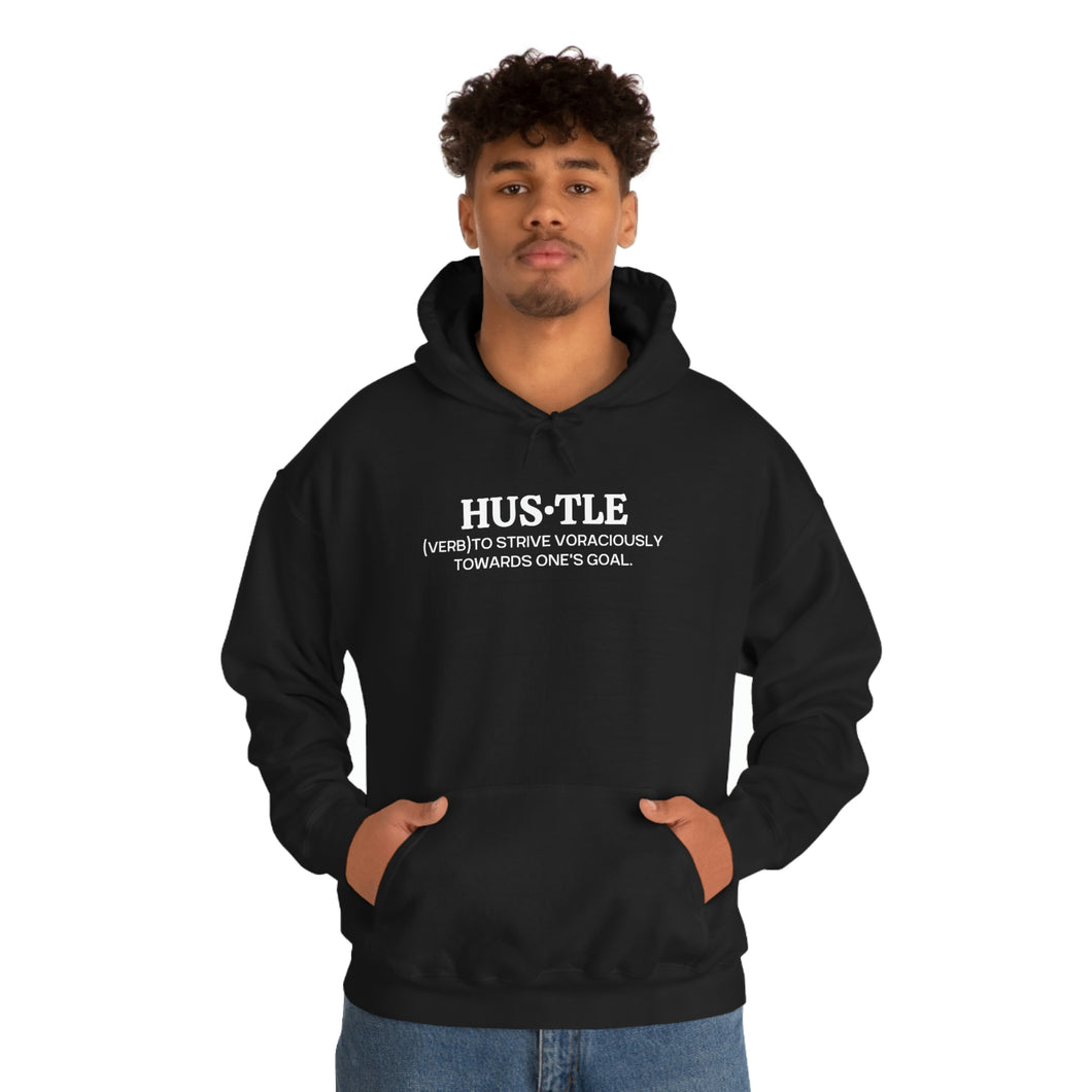 HUS*TLE HOODIE (WHITE)